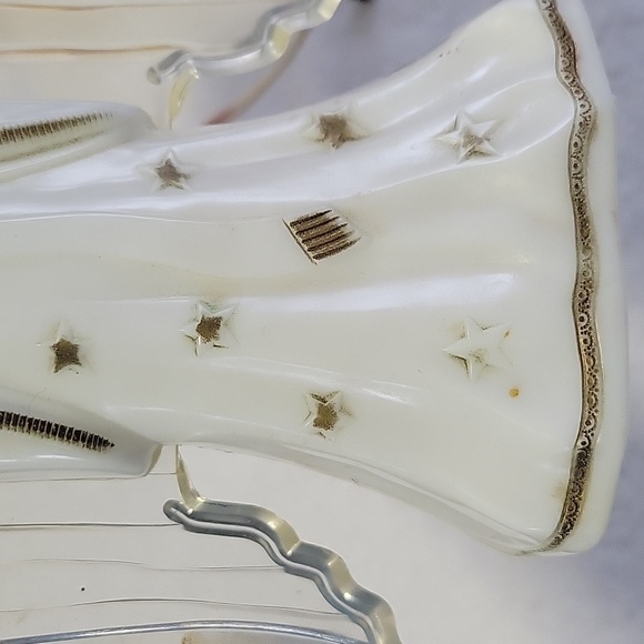 Vintage 1950's Plastic Christmas Angel Tree Topper/ Night Light. Used - Picture 3 of 16